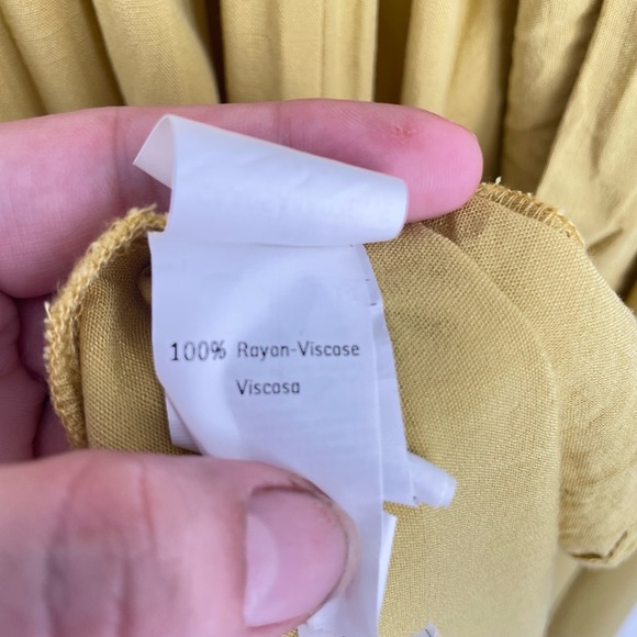 Cupshe Women's Spaghetti Strap Knot Front Open Back Resort Rayon Maxi Dress XS - Picture 10 of 14